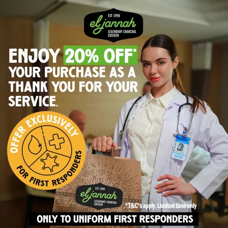 Frontline Workers to Receive 20% Off!