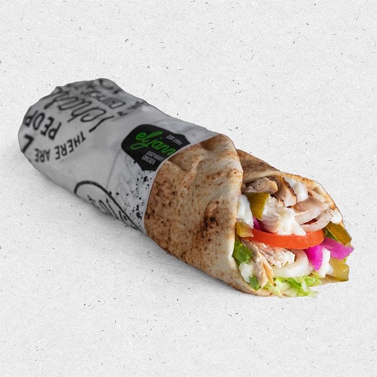 Charcoal Chicken Roll