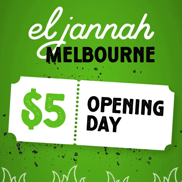 El Jannah Ferntree Gully Opening Offer