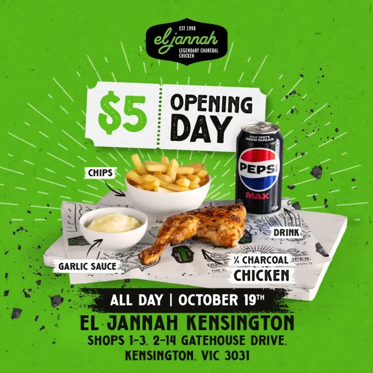 El Jannah Kensington $5 Chicken Opening Day