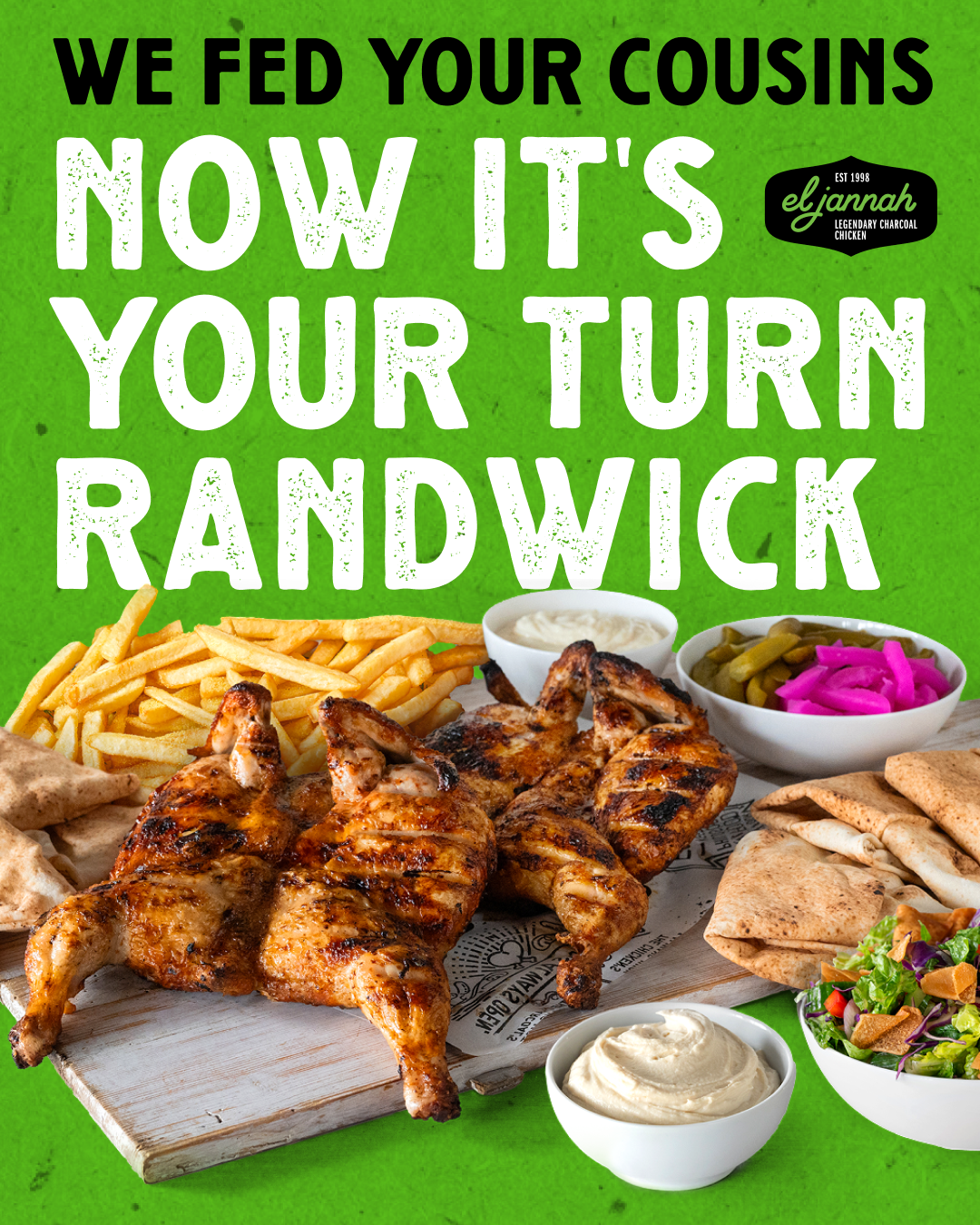 El Jannah Randwick $5 Chicken Grand Opening Day
