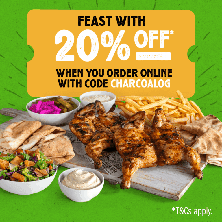 20% Off Mon-Wed