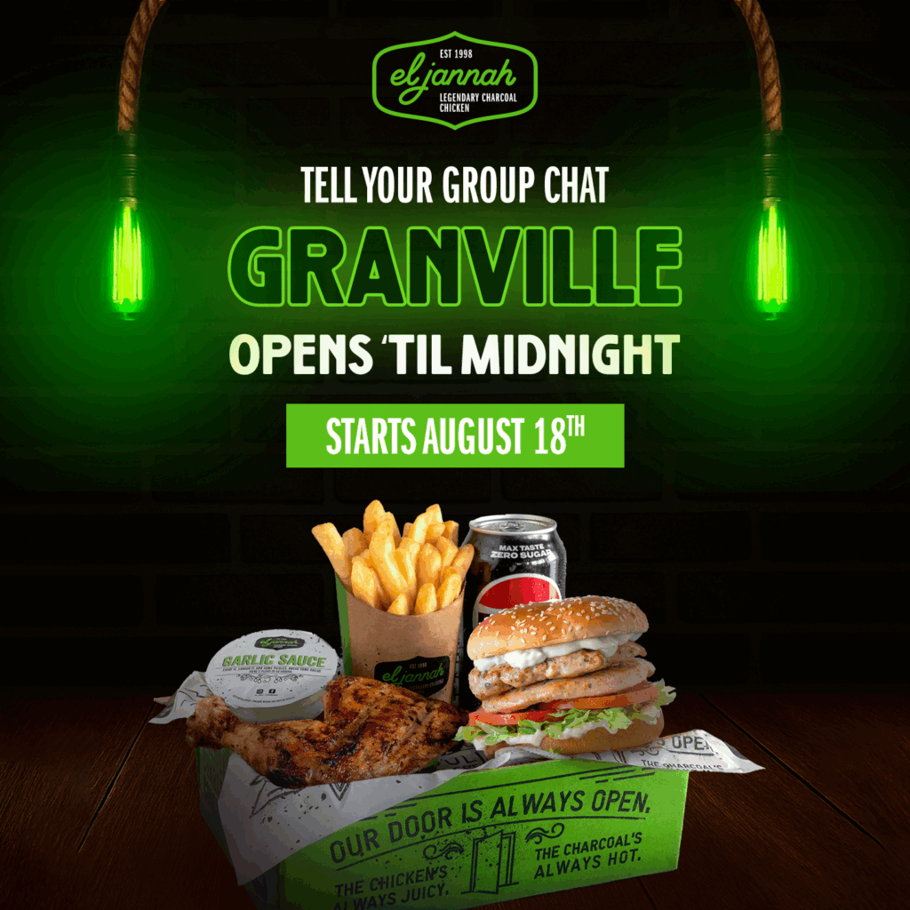 Granville—We're Open 'Til Midnight. Finally.
