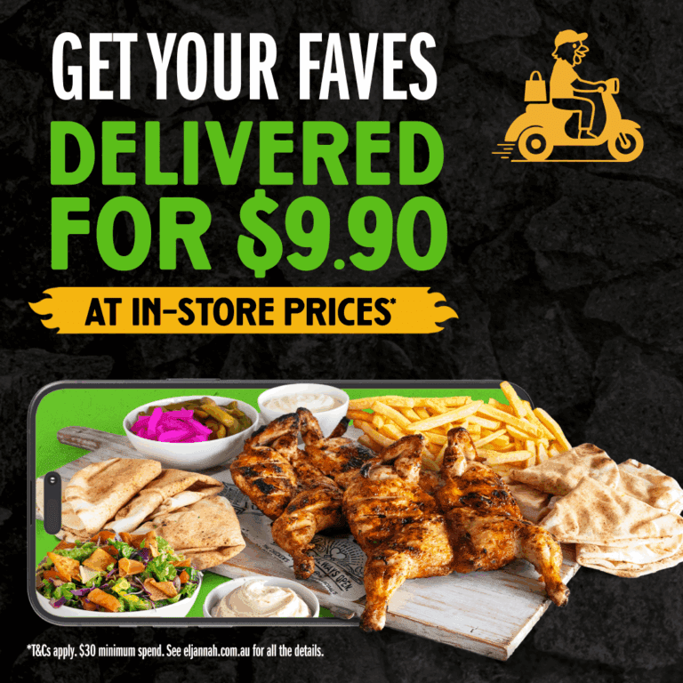 $9.90 Delivery Fee Offer