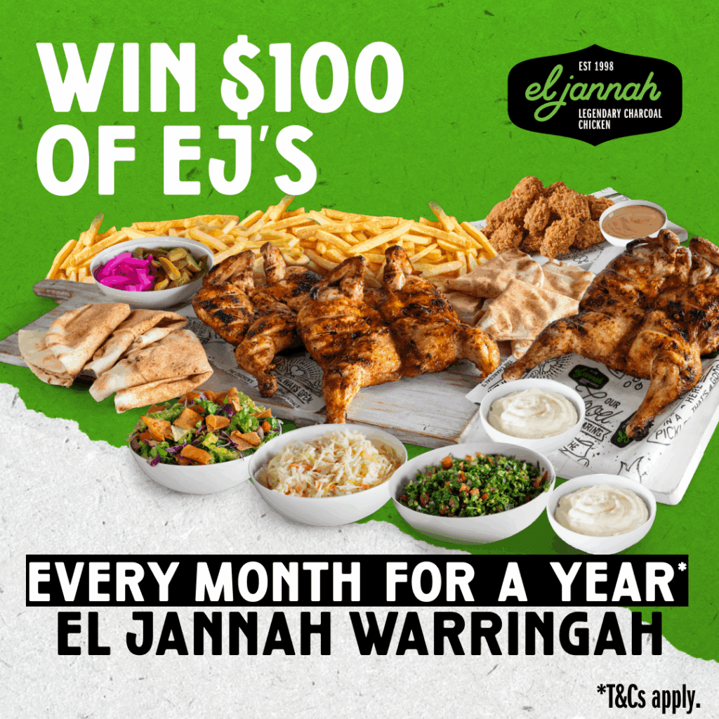 Win a $100 of EJs every month for a year at Warringah Mall