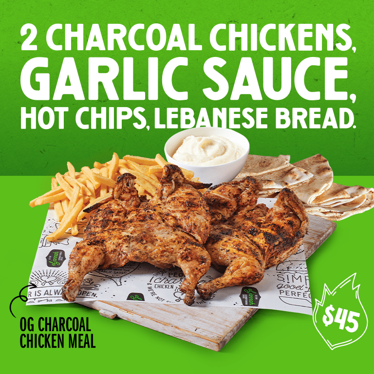 OG Charcoal Chicken Meal