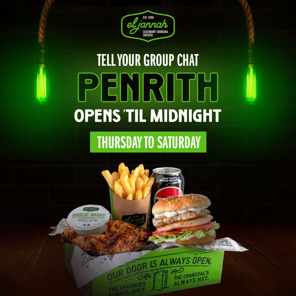 Penrith — Keep the night rolling. We’re open late!