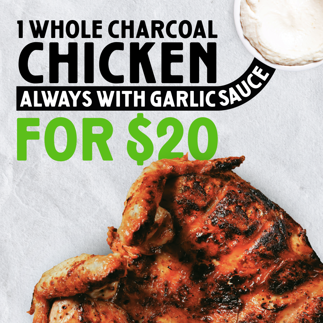 Whole Chicken $20